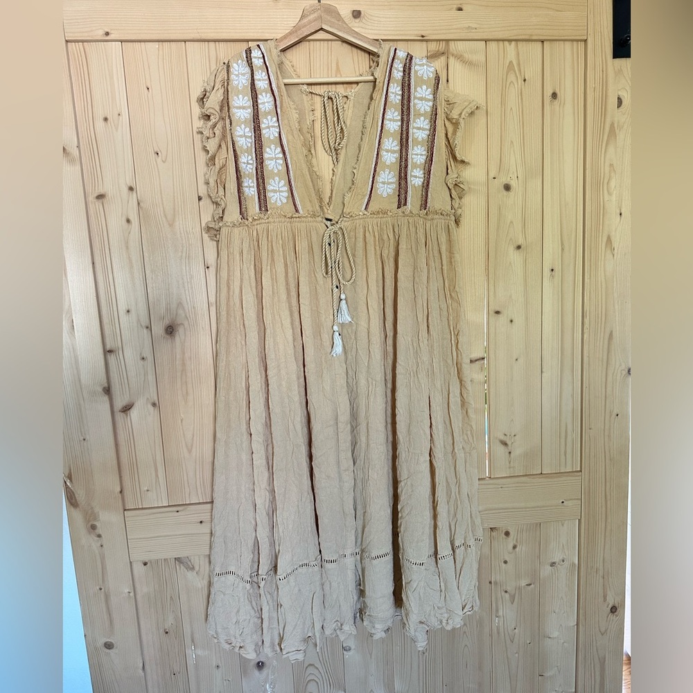 NWOT Free People Will wait for you Midi Dress - Picture 4 of 8
